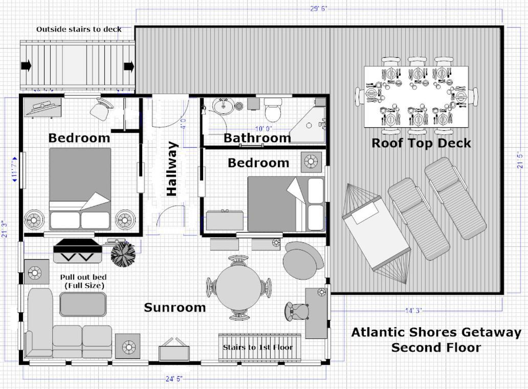 Atlantic Shores Getaway Steps From Jax Beach Private House Pet Friendly Near To The Mayo Clinic - Unf - Tpc Sawgrass - Convention Center - Shopping Malls - Under 3 Hours From Disney Jacksonville Beach Exterior photo